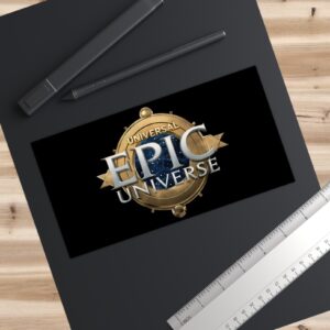 Universal Epic Universe Bumper Stickers