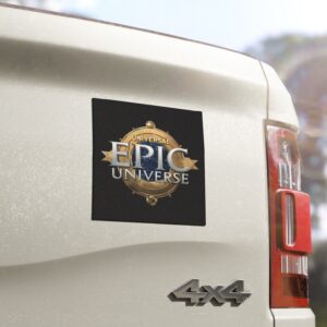 Universal Epic Universe Car Magnets