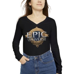 Universal Epic Universe Women's V-neck
